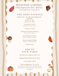 Thanksgiving Sides Package